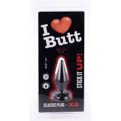 I Love Butt Plug Classic XS I Love Butt 9 x 3 cm Noir
